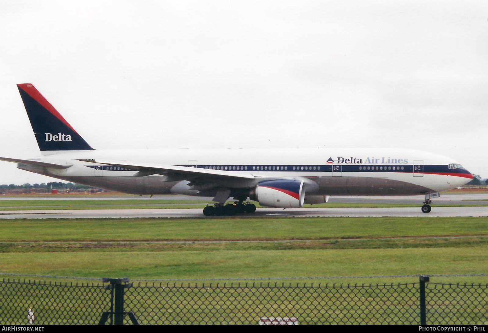 Aircraft Photo of N860DA | Boeing 777-232/ER | Delta Air Lines | AirHistory.net #226360
