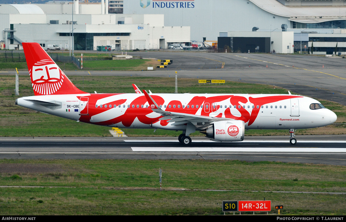 Aircraft Photo of 9K-CBE | Airbus A320-251N | Ernest Airlines | AirHistory.net #226381