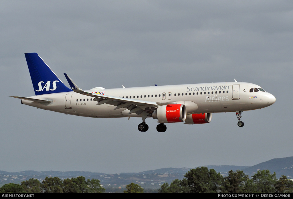 Aircraft Photo of LN-RGO | Airbus A320-251N | Scandinavian Airlines - SAS | AirHistory.net #226388