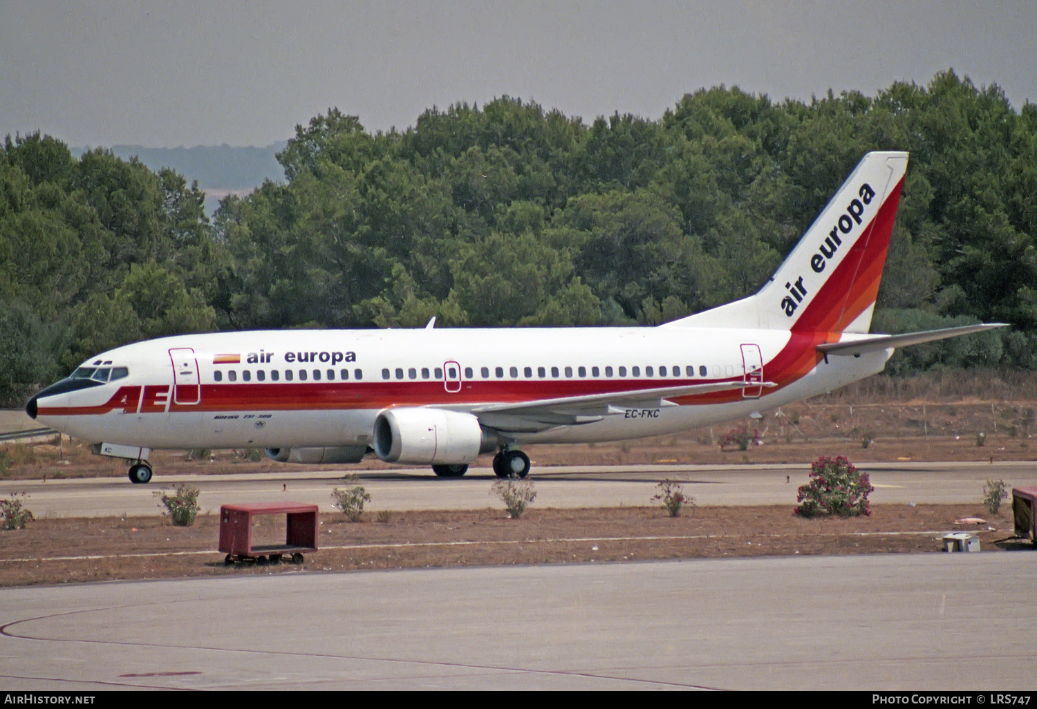 Aircraft Photo of EC-FKC | Boeing 737-3L9 | Air Europa | AirHistory.net #226392