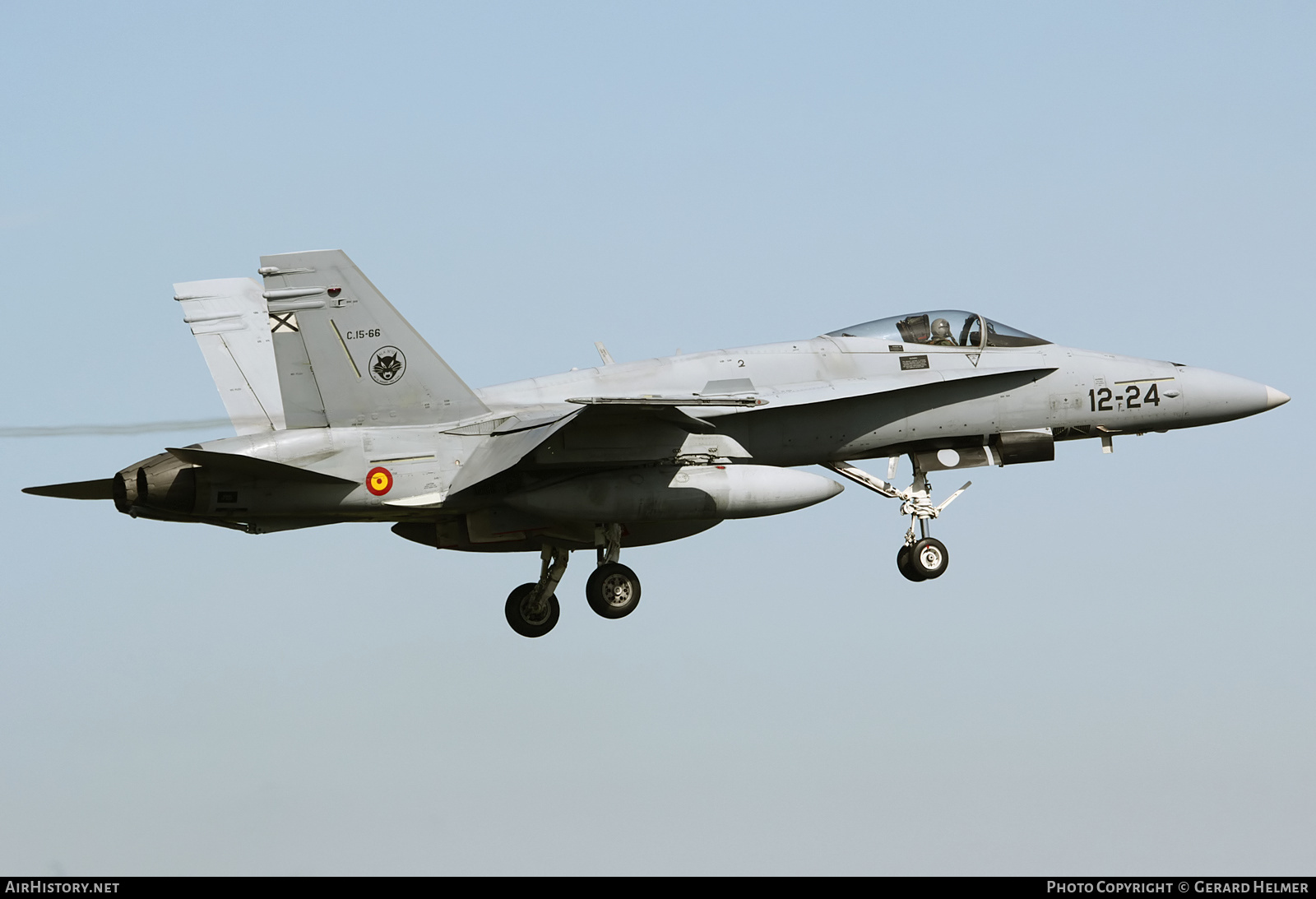 Aircraft Photo of C15-66 | McDonnell Douglas EF-18M Hornet | Spain - Air Force | AirHistory.net #226396
