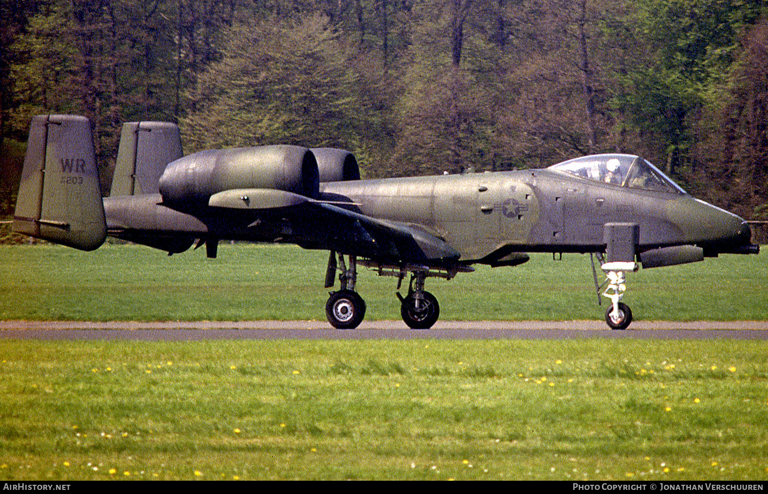 Aircraft Photo of 79-0203 / AF79-203 | Fairchild A-10A Thunderbolt II | USA - Air Force | AirHistory.net #226404