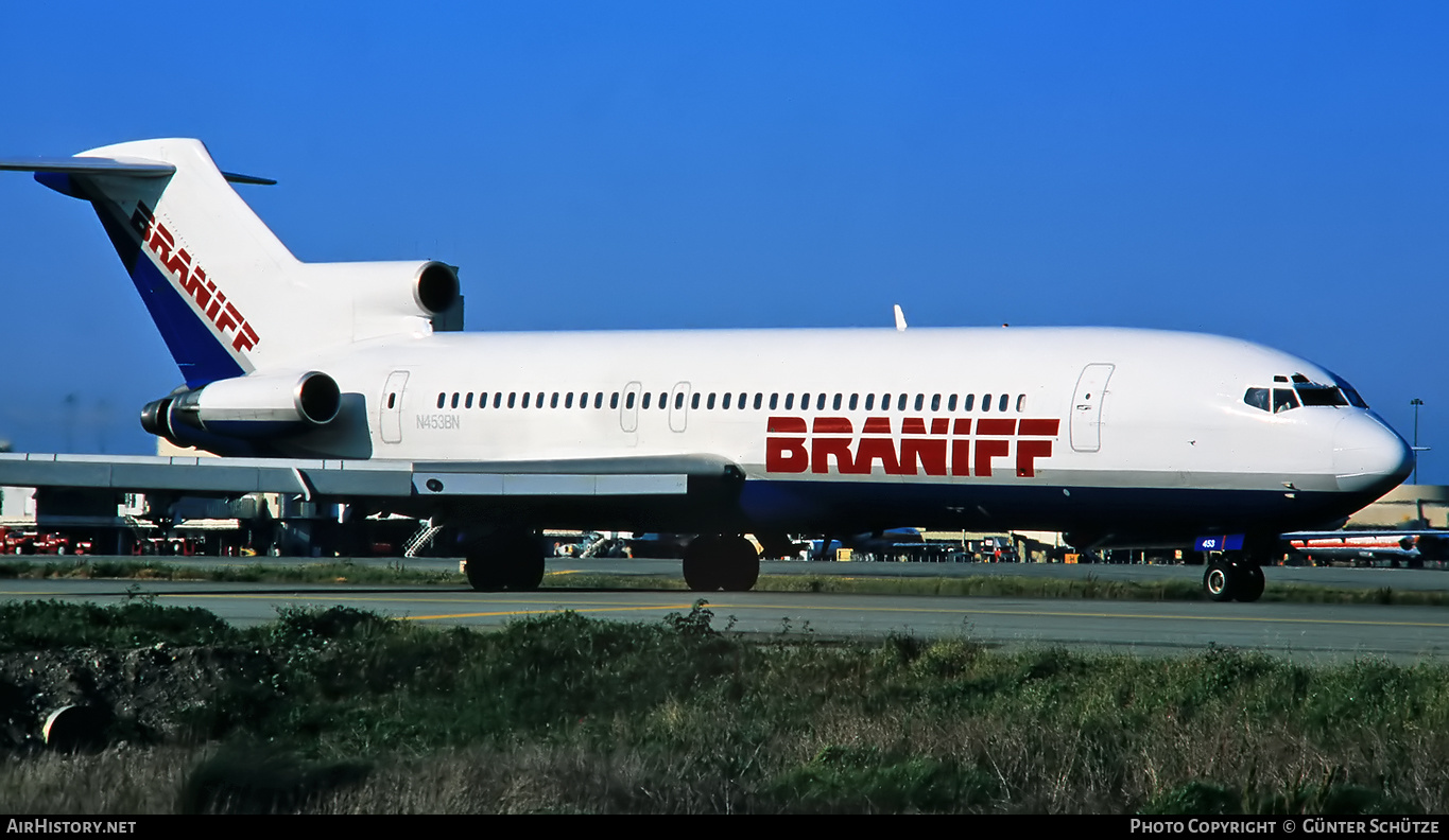 Aircraft Photo of N453BN | Boeing 727-227 | Braniff | AirHistory.net #226412