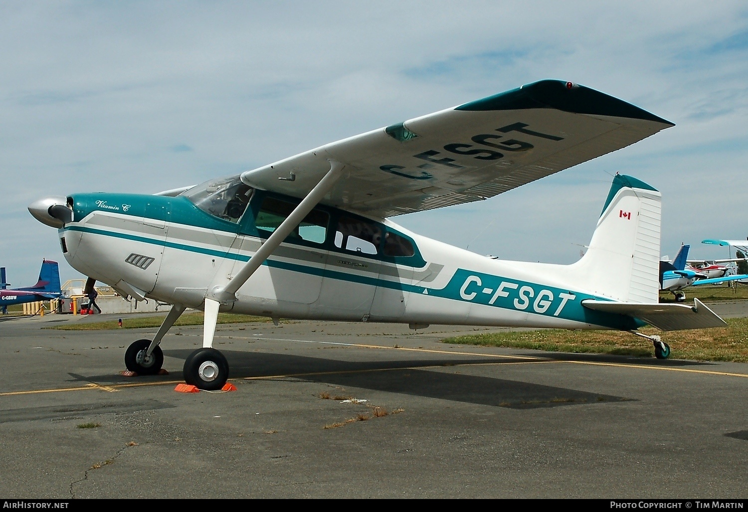 Aircraft Photo of C-FSGT | Cessna 180H Skywagon 180 | AirHistory.net #226418