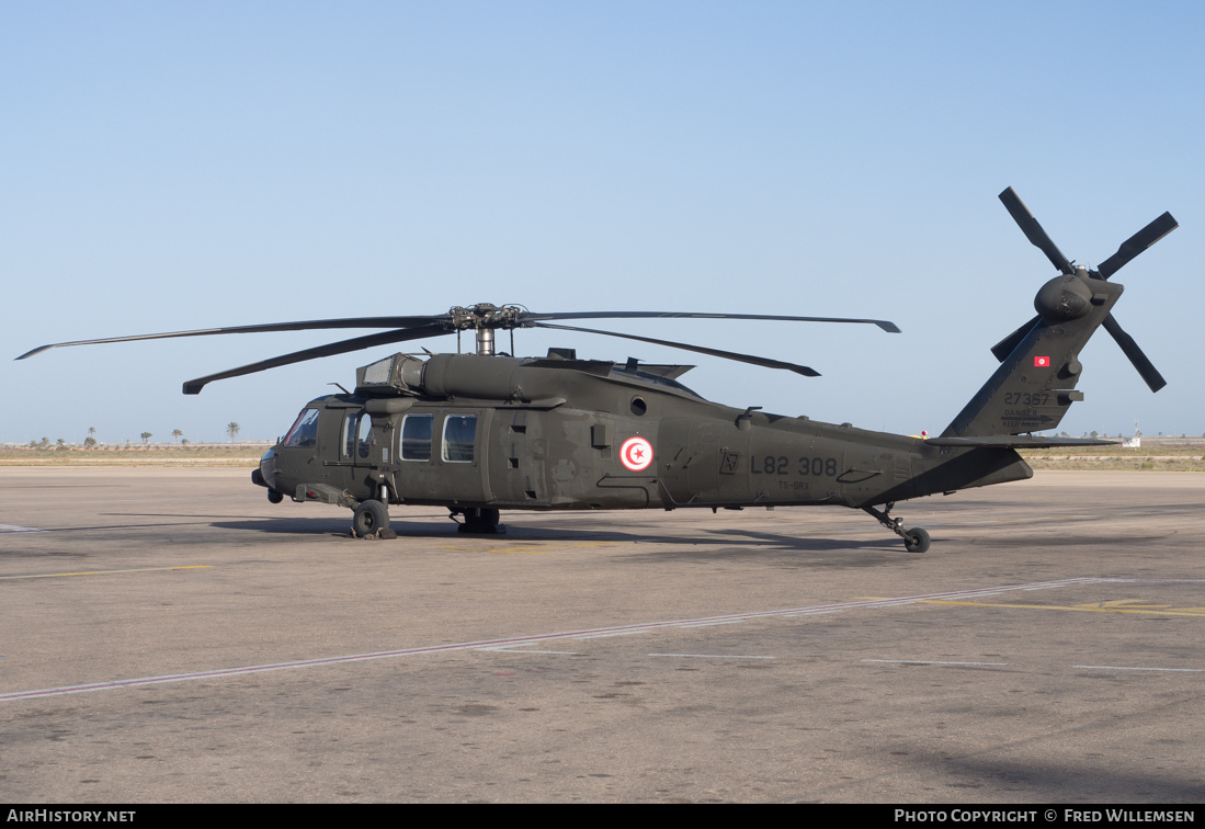 Aircraft Photo of L82 308 / TS-SRX | Sikorsky UH-60M Black Hawk (S-70A) | Tunisia - Air Force | AirHistory.net #226424