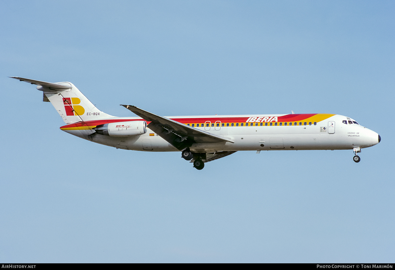 Aircraft Photo of EC-BQX | McDonnell Douglas DC-9-32 | Iberia | AirHistory.net #226430