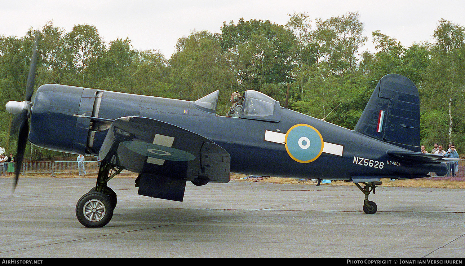 Aircraft Photo of N240CA / NZ5628 | Vought F4U-4 Corsair | New Zealand - Navy | AirHistory.net #226450