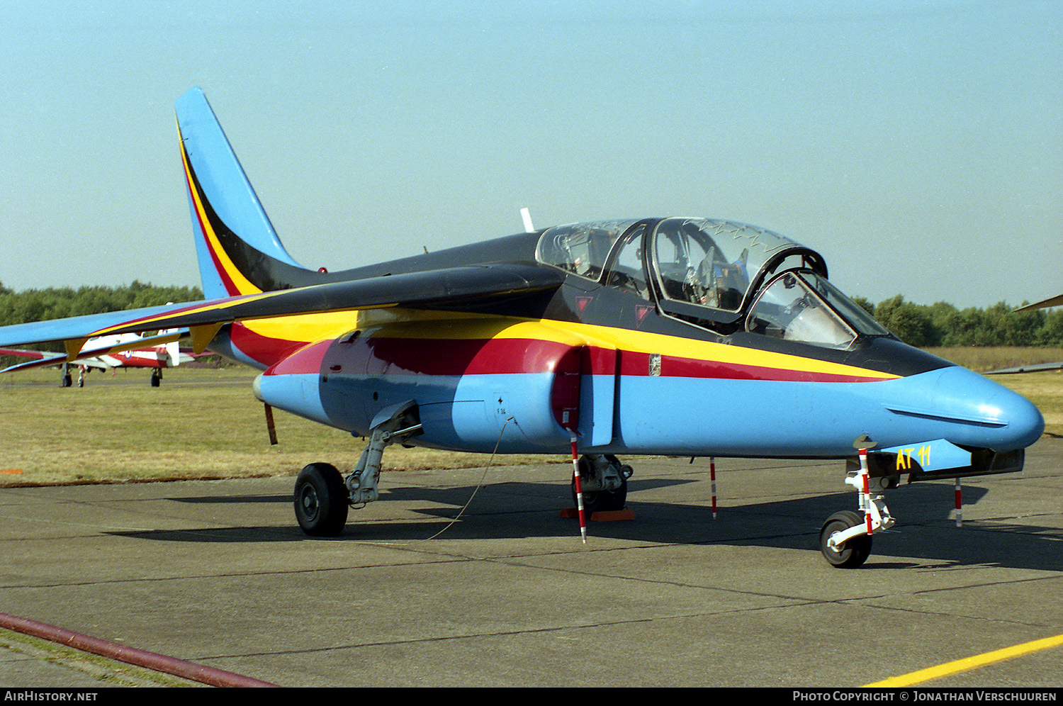 Aircraft Photo of AT11 | Dassault-Dornier Alpha Jet 1B | Belgium - Air Force | AirHistory.net #226456