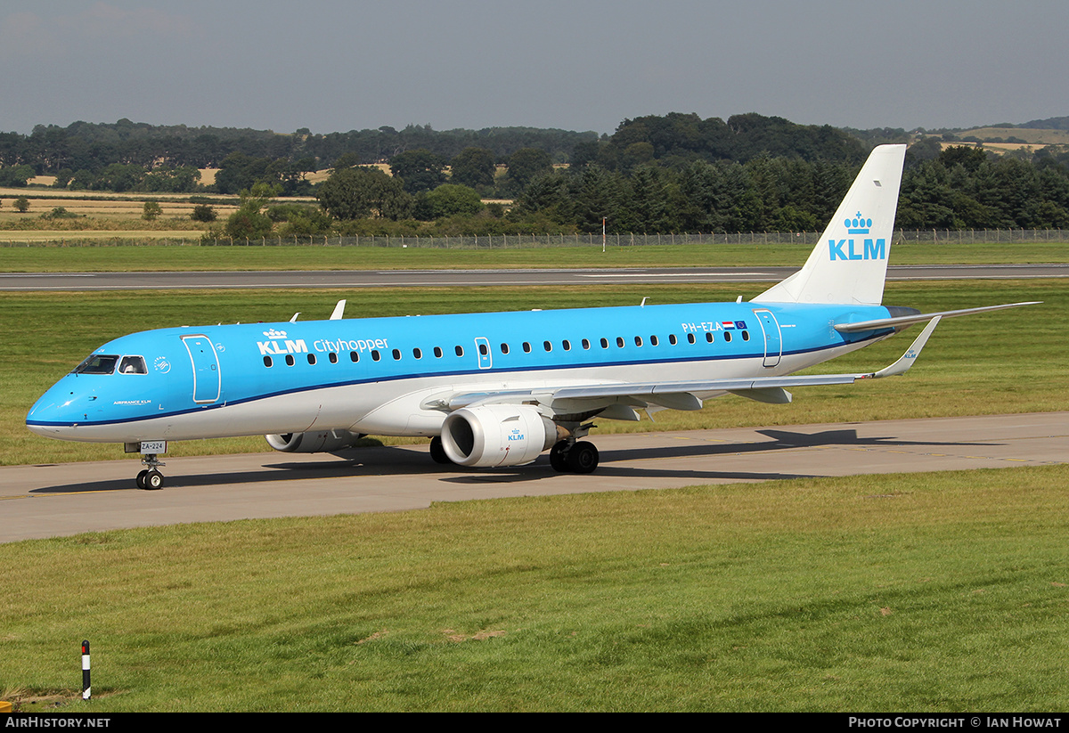 Aircraft Photo of PH-EZA | Embraer 190STD (ERJ-190-100STD) | KLM Cityhopper | AirHistory.net #226461