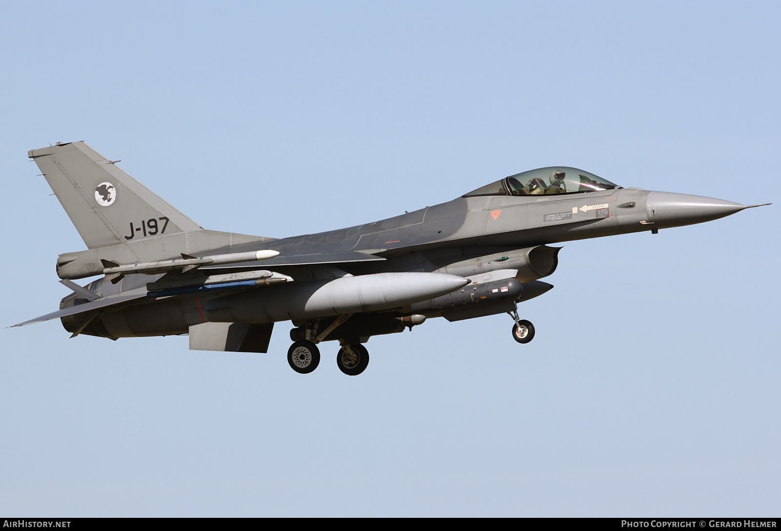 Aircraft Photo of J-197 | General Dynamics F-16AM Fighting Falcon | Netherlands - Air Force | AirHistory.net #226472
