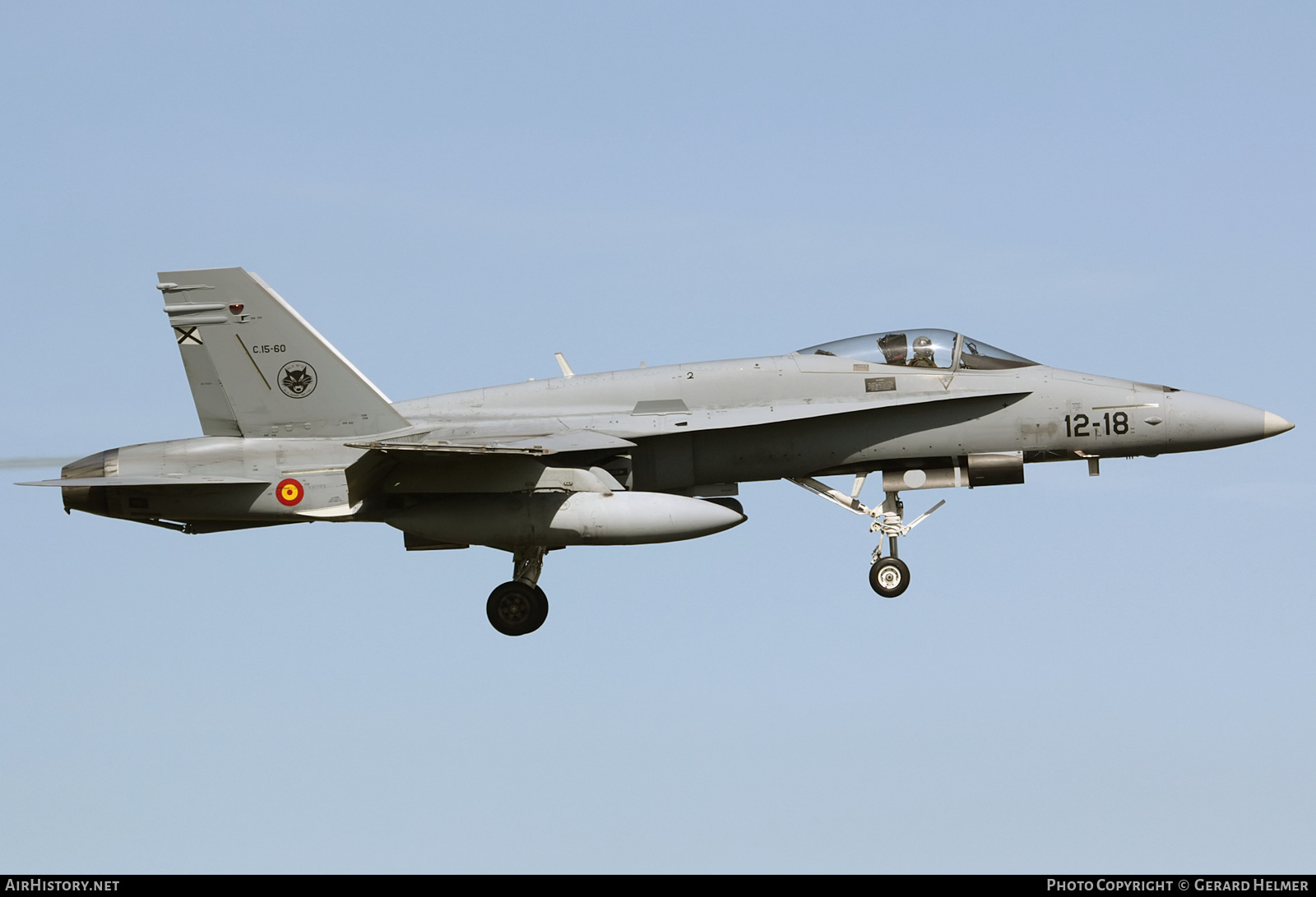 Aircraft Photo of C15-60 | McDonnell Douglas EF-18M Hornet | Spain - Air Force | AirHistory.net #226478