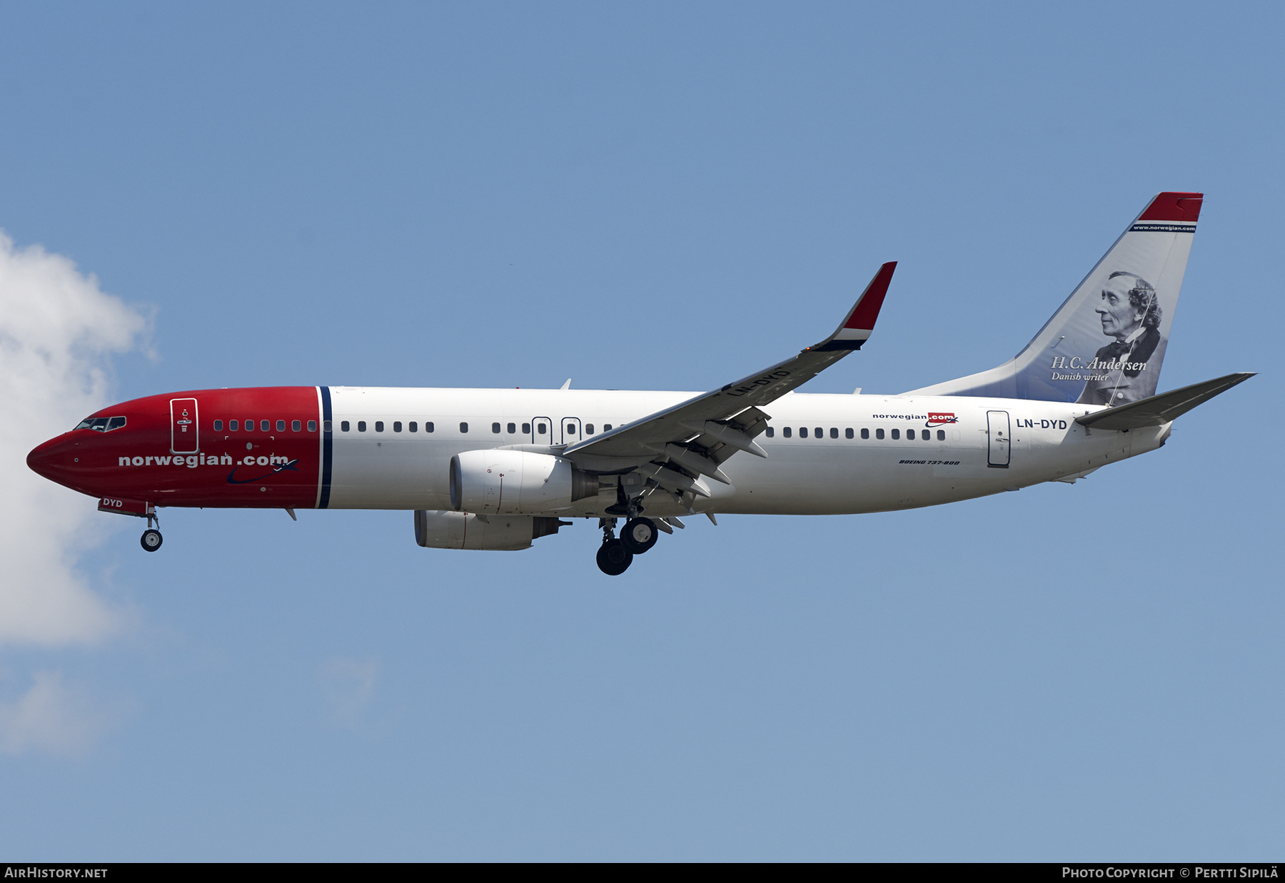 Aircraft Photo of LN-DYD | Boeing 737-8JP | Norwegian | AirHistory.net #226505