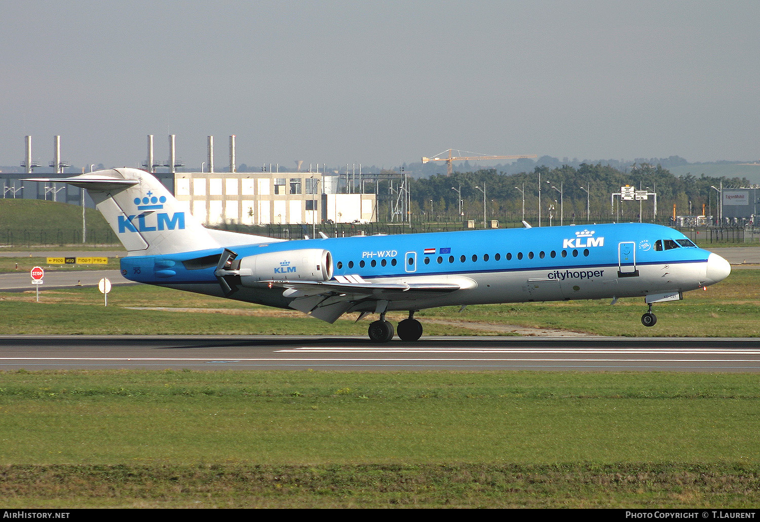 Aircraft Photo of PH-WXD | Fokker 70 (F28-0070) | KLM Cityhopper | AirHistory.net #226508