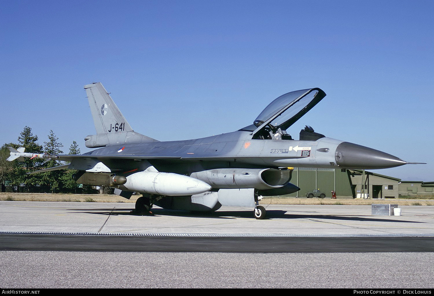 Aircraft Photo of J-641 | General Dynamics F-16A Fighting Falcon | Netherlands - Air Force | AirHistory.net #226511