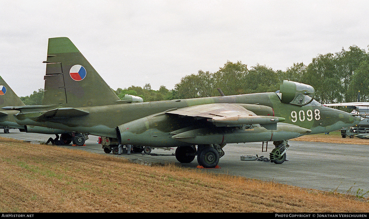 Aircraft Photo of 9098 | Sukhoi Su-25K | Czechoslovakia - Air Force | AirHistory.net #226530