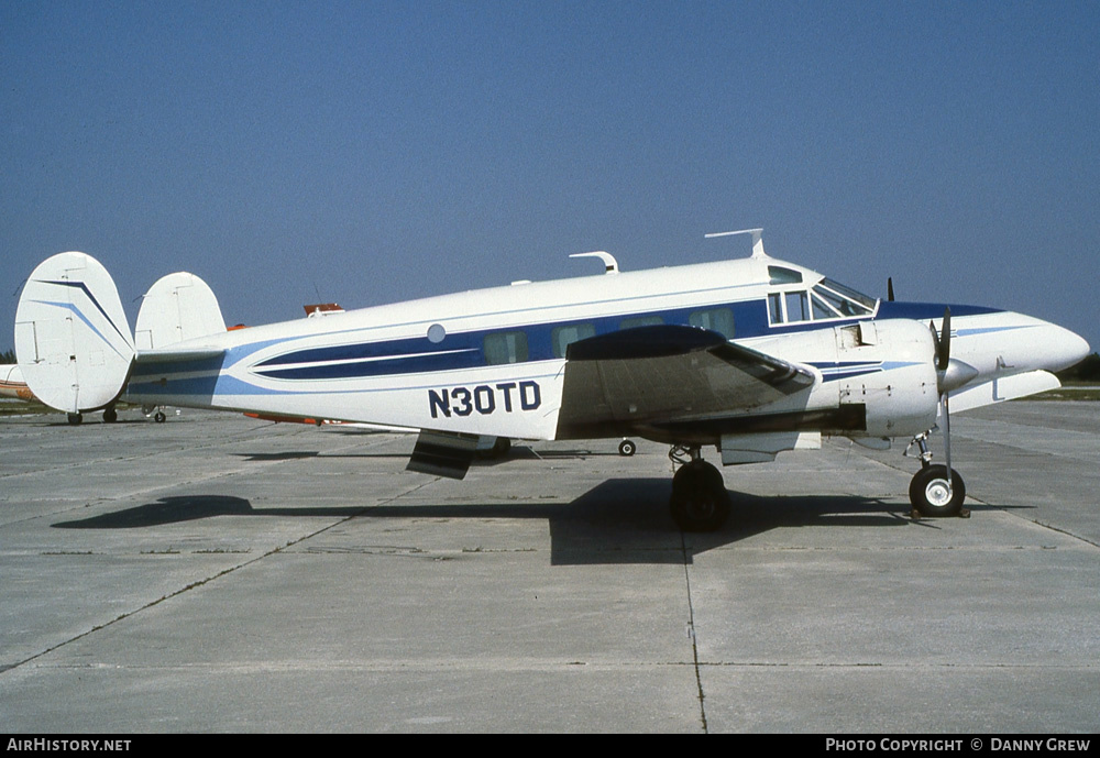 Aircraft Photo of N30TD | Beech E18S/Tri-Gear | AirHistory.net #226535