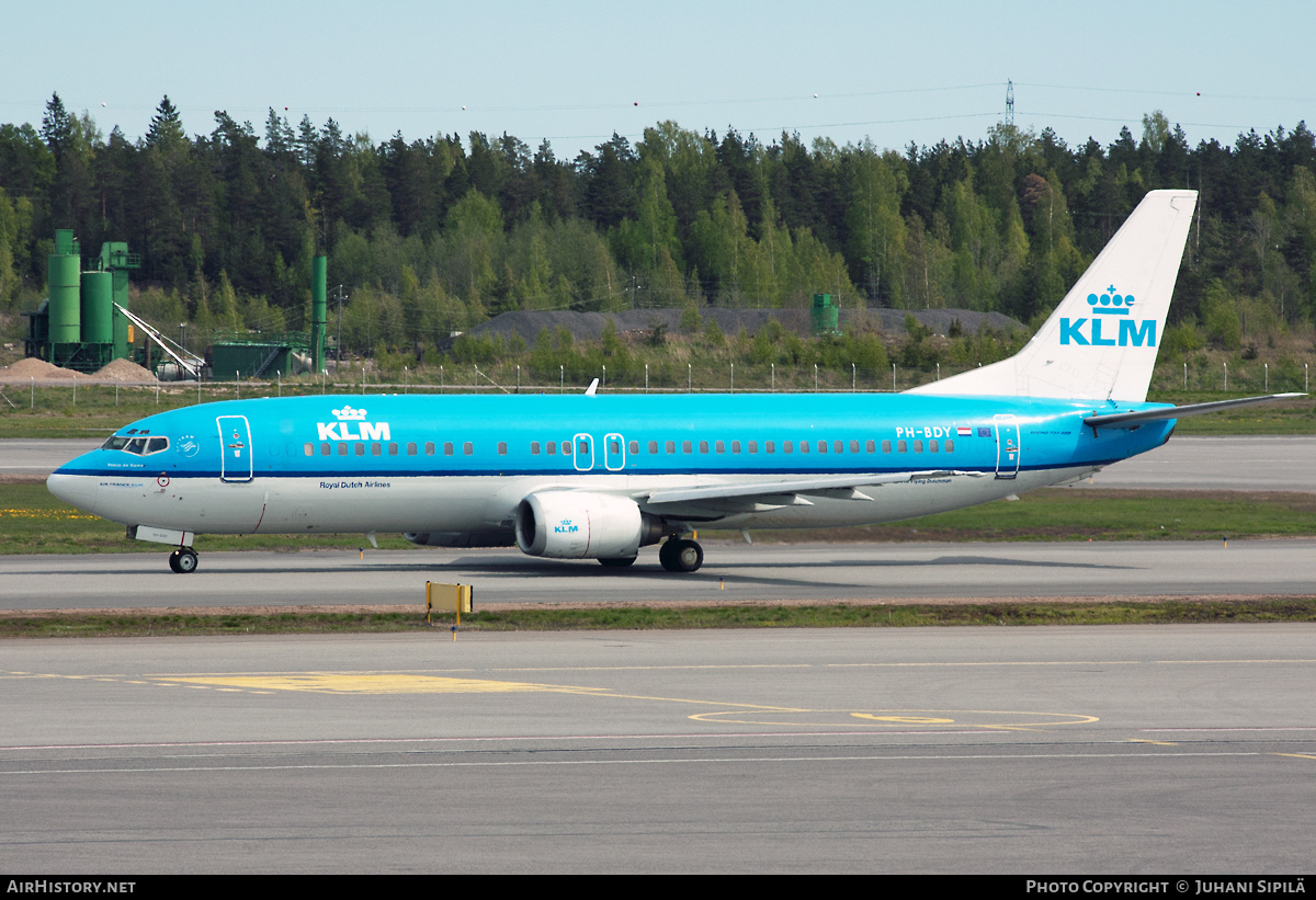Aircraft Photo of PH-BDY | Boeing 737-406 | KLM - Royal Dutch Airlines | AirHistory.net #226541