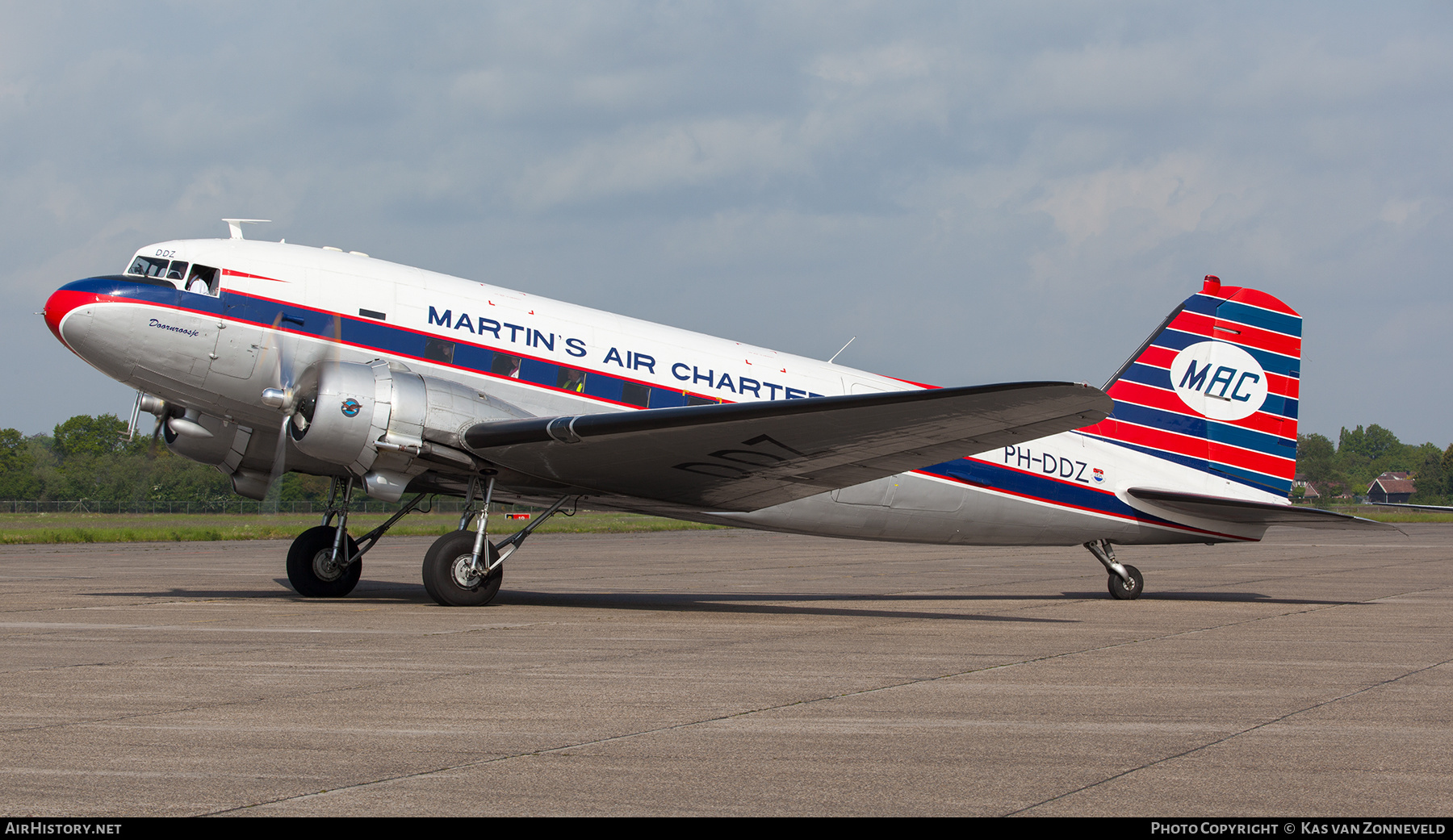 Aircraft Photo of PH-DDZ | Douglas C-47A Skytrain | DDA Classic Airlines - Dutch Dakota Association | Martin's Air Charter - MAC | AirHistory.net #226565