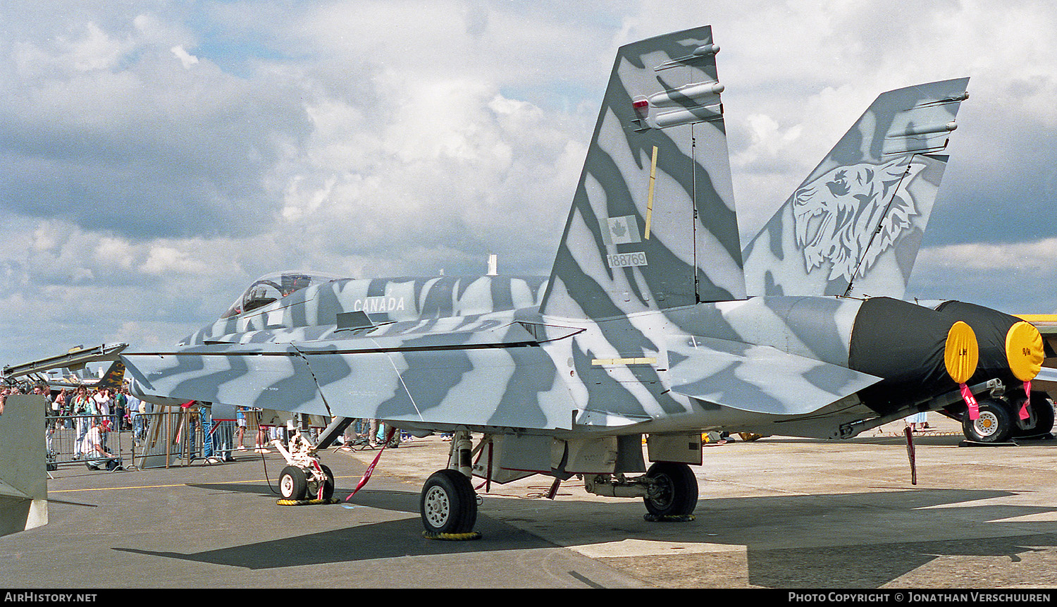 Aircraft Photo of 188769 | McDonnell Douglas CF-188 Hornet | Canada - Air Force | AirHistory.net #226576