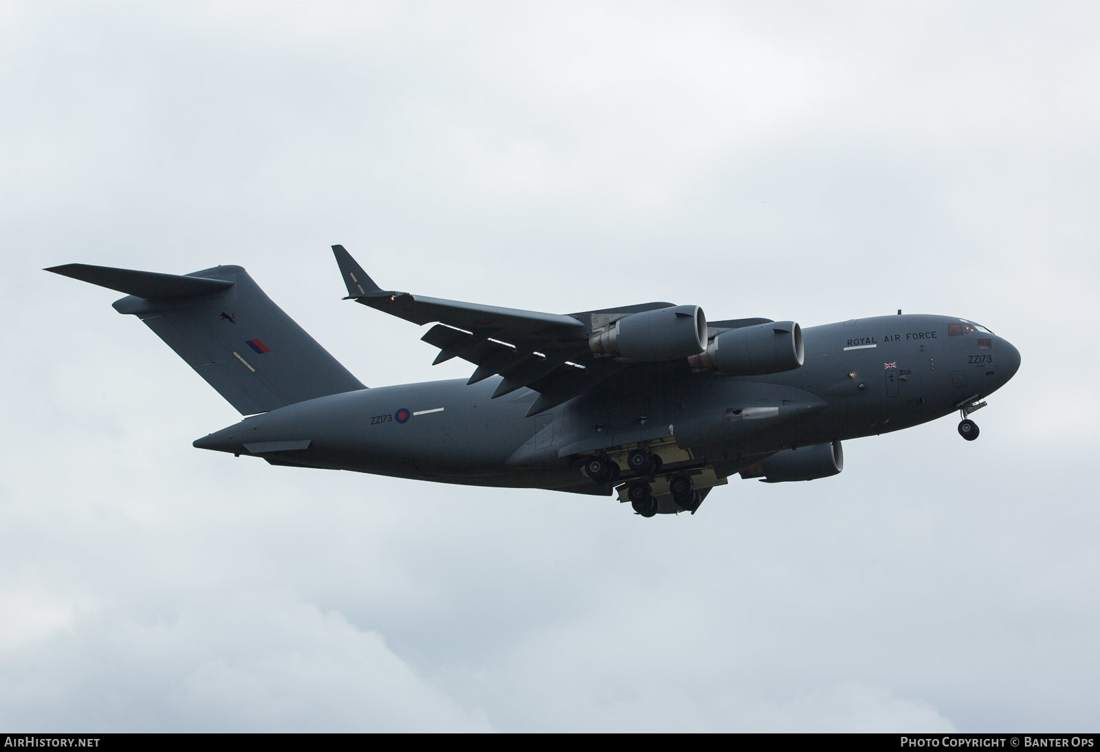 Aircraft Photo of ZZ173 | Boeing C-17A Globemaster III | UK - Air Force | AirHistory.net #226593