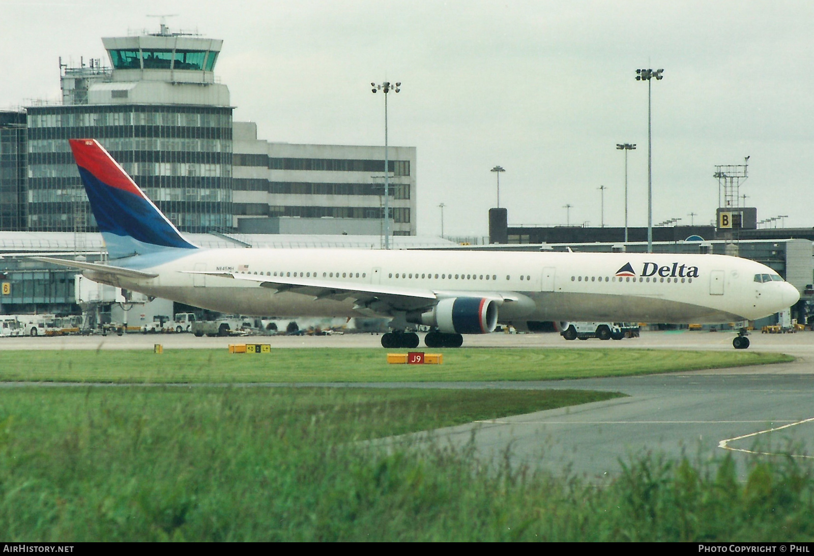 Aircraft Photo of N845MH | Boeing 767-432/ER | Delta Air Lines | AirHistory.net #226594