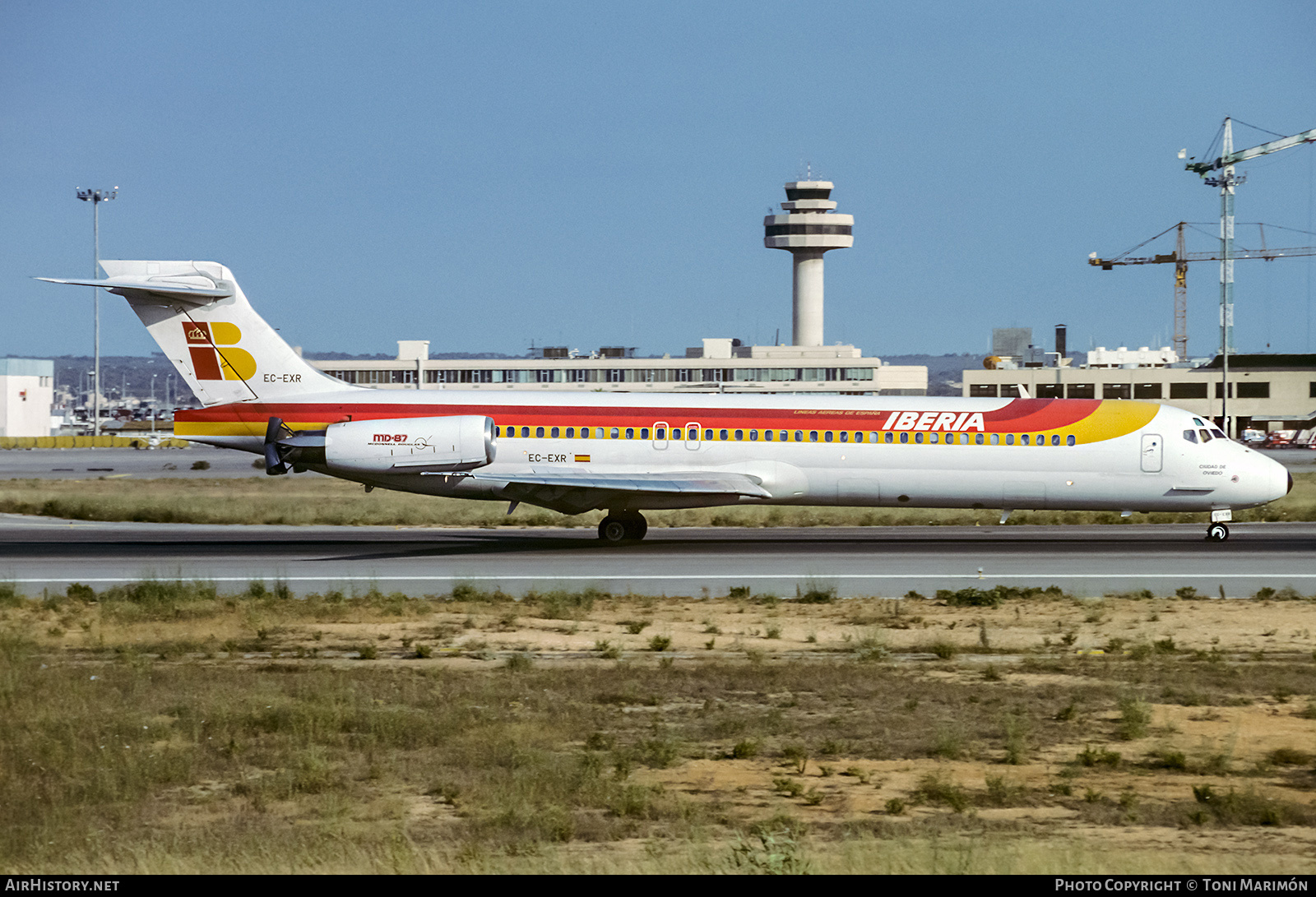 Aircraft Photo of EC-EXR | McDonnell Douglas MD-87 (DC-9-87) | Iberia | AirHistory.net #226597