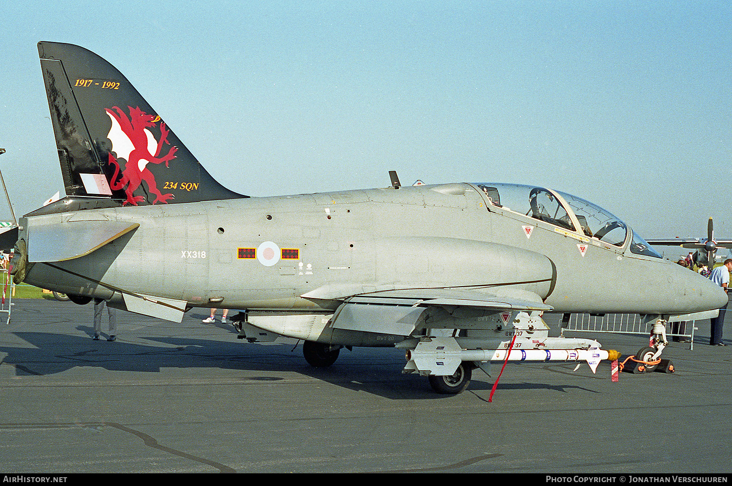 Aircraft Photo of XX318 | British Aerospace Hawk T.1A | UK - Air Force | AirHistory.net #226598