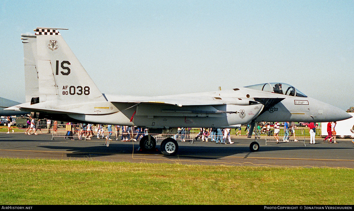 Aircraft Photo of 80-0038 / AF80-038 | McDonnell Douglas F-15C Eagle | USA - Air Force | AirHistory.net #226604