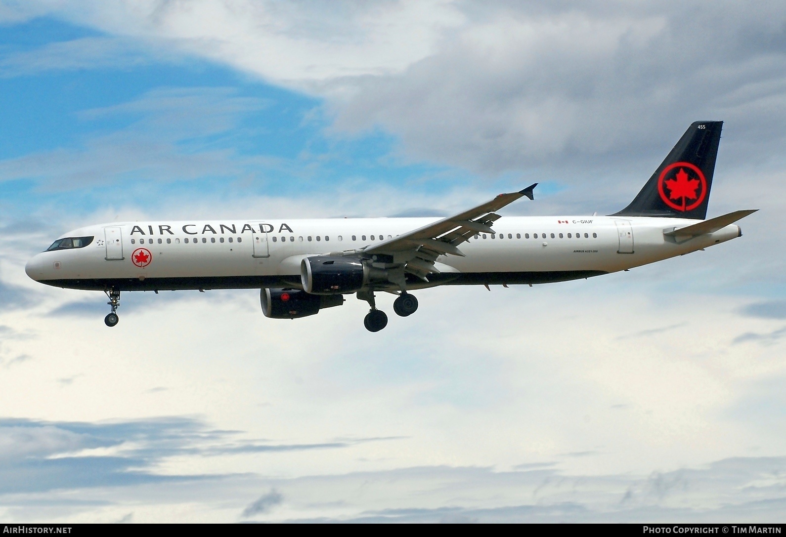 Aircraft Photo of C-GIUF | Airbus A321-211 | Air Canada | AirHistory.net #226621