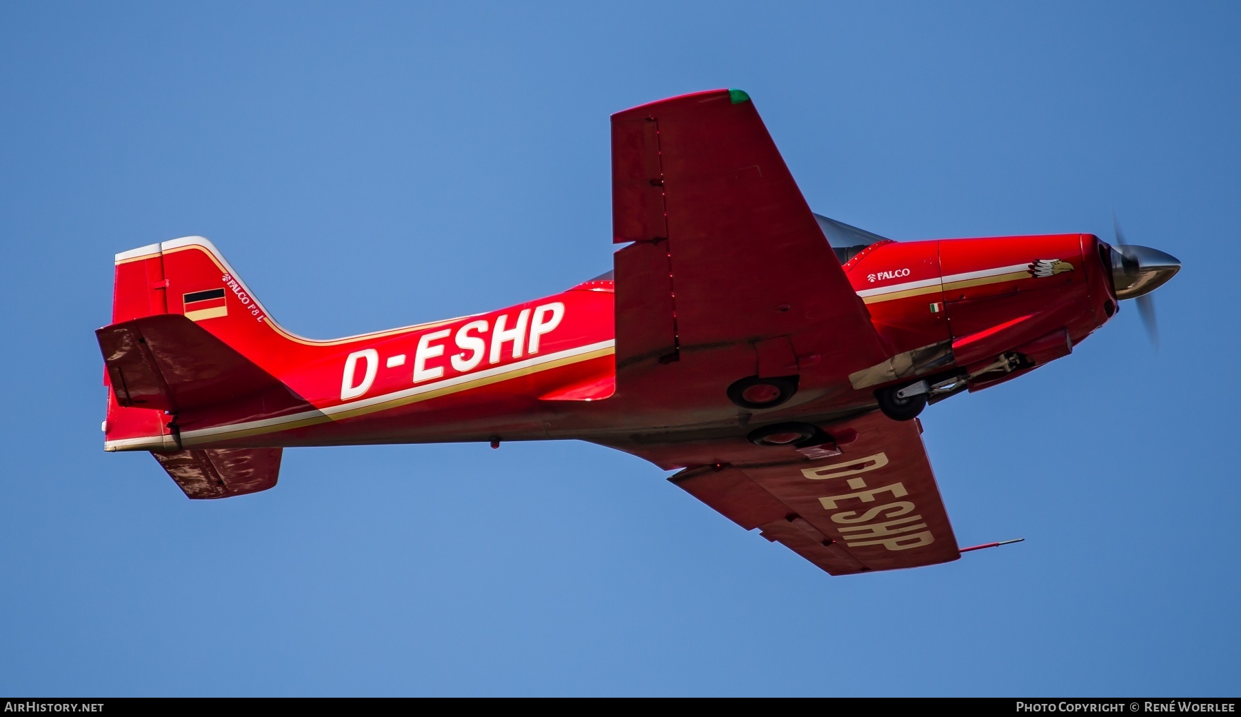 Aircraft Photo of D-ESHP | Aeromere F.8L Falco III | AirHistory.net #226624