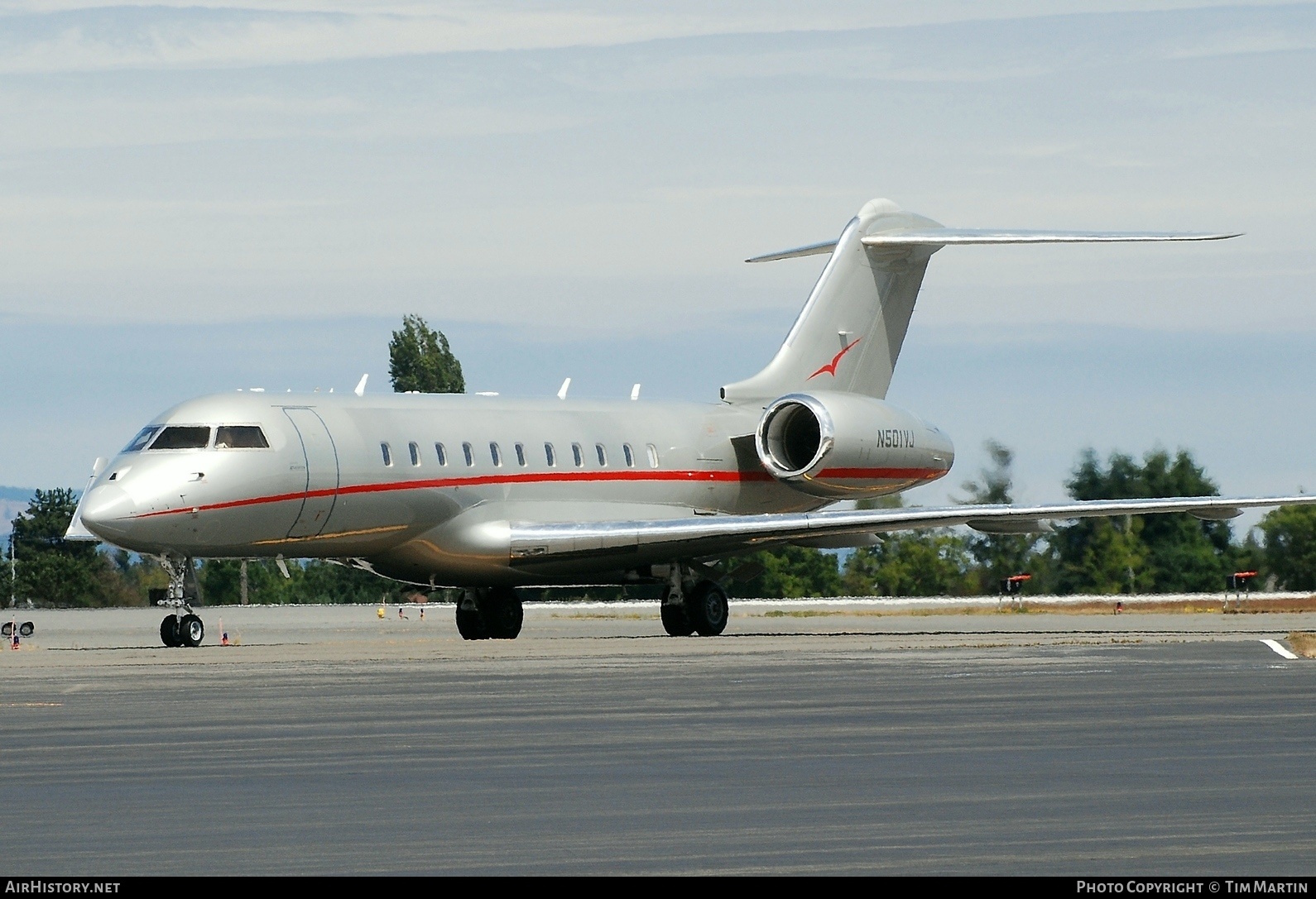 Aircraft Photo of N501VJ | Bombardier Global 5000 (BD-700-1A11) | VistaJet | AirHistory.net #226629