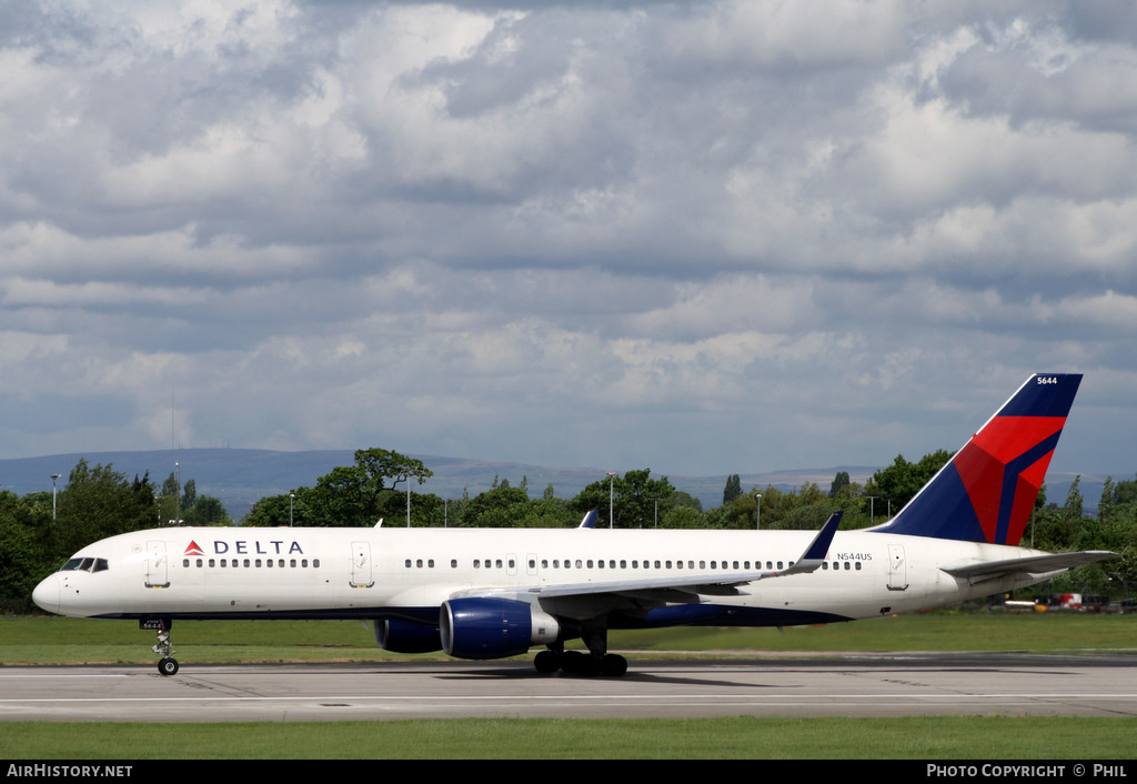 Aircraft Photo of N544US | Boeing 757-251 | Delta Air Lines | AirHistory.net #226669