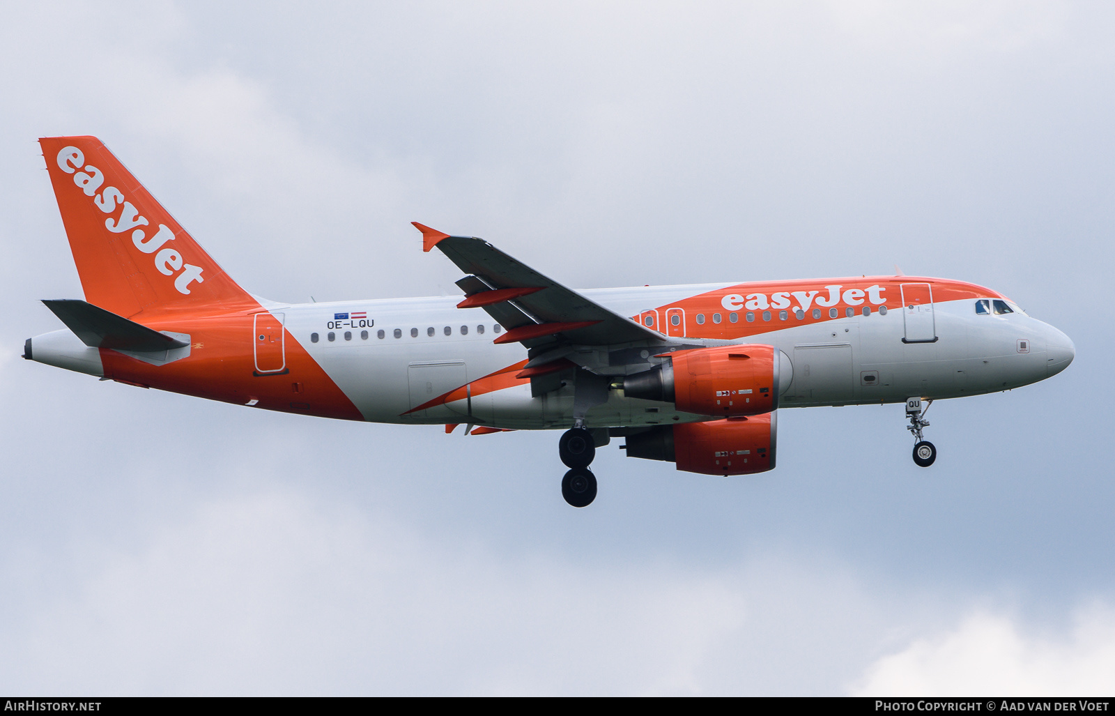 Aircraft Photo of OE-LQU | Airbus A319-111 | EasyJet | AirHistory.net #226717