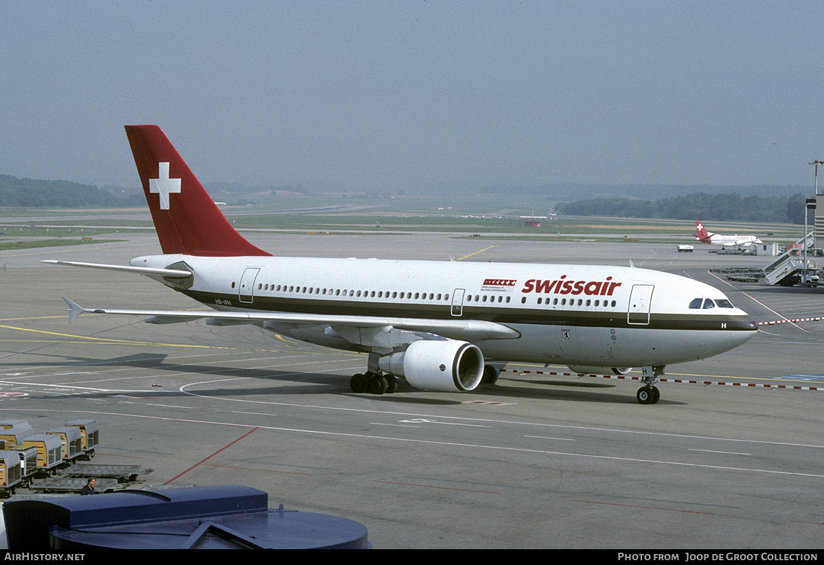 Aircraft Photo of HB-IPH | Airbus A310-322 | Swissair | AirHistory.net #226722