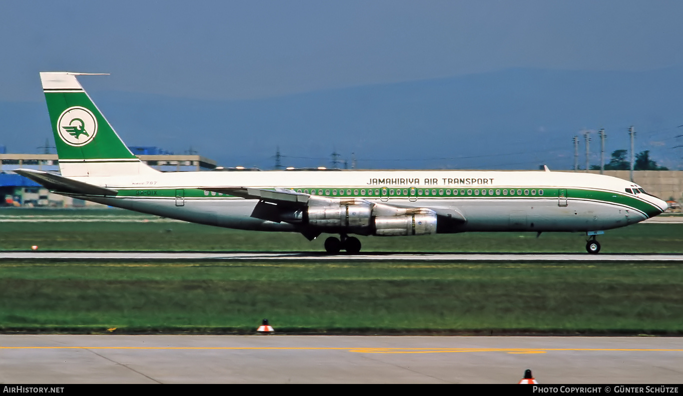 Aircraft Photo of 5A-DIX | Boeing 707-348C | Jamahiriya Air Transport | AirHistory.net #226723