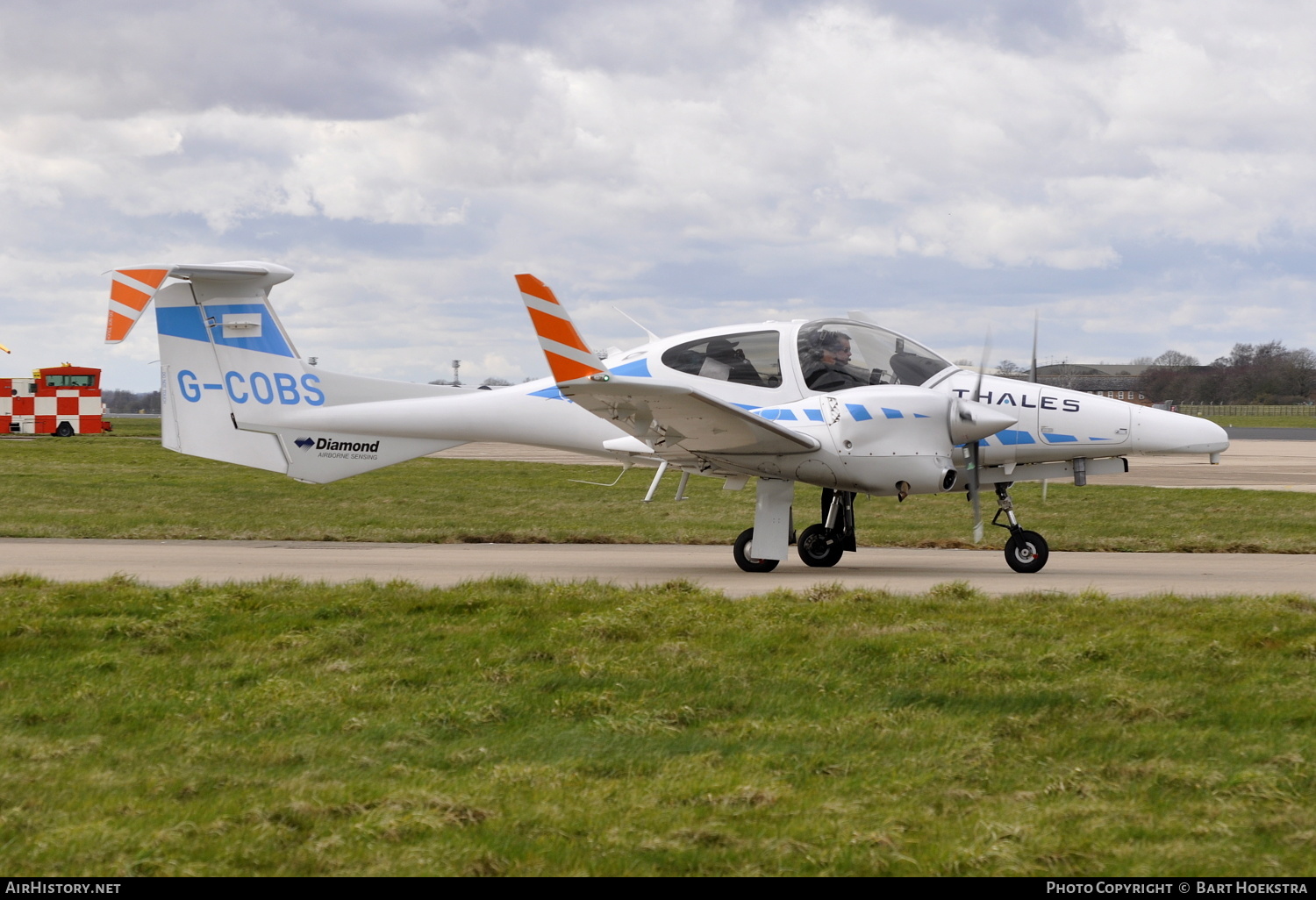 Aircraft Photo of G-COBS | Diamond DA42 M-NG | Thales | AirHistory.net #226726