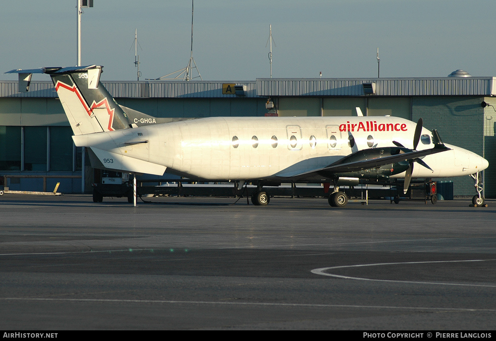 Aircraft Photo of C-GHGA | Raytheon 1900D | Air Alliance | AirHistory.net #226727