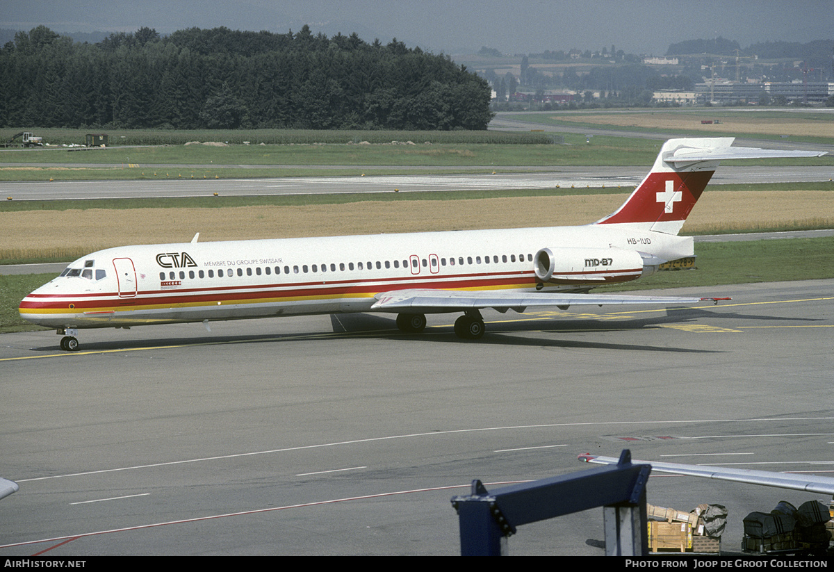 Aircraft Photo of HB-IUD | McDonnell Douglas MD-87 (DC-9-87) | CTA - Compagnie de Transport Aérien | AirHistory.net #226734