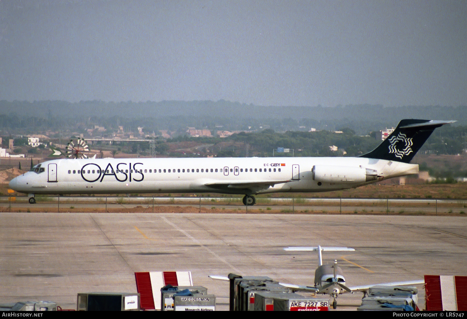 Aircraft Photo of EC-GBY | McDonnell Douglas MD-83 (DC-9-83) | Oasis International Airlines | AirHistory.net #226742