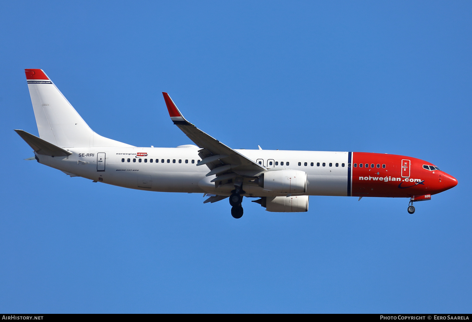 Aircraft Photo of SE-RRI | Boeing 737-8JP | Norwegian | AirHistory.net #226769