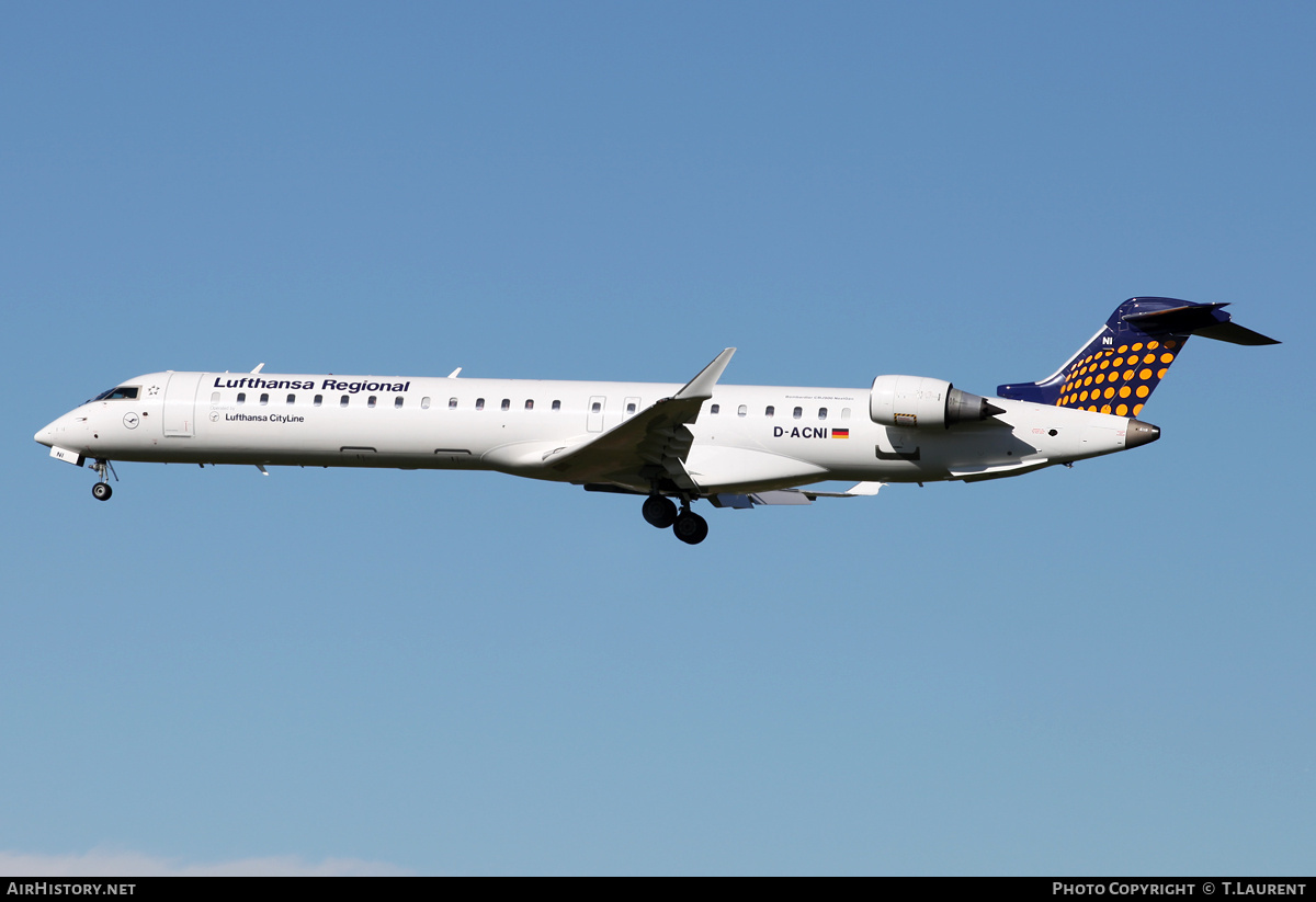 Aircraft Photo of D-ACNI | Bombardier CRJ-900 NG (CL-600-2D24) | Lufthansa Regional | AirHistory.net #226770