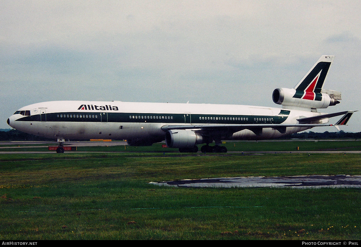 Aircraft Photo of I-DUPE | McDonnell Douglas MD-11C | Alitalia | AirHistory.net #226775