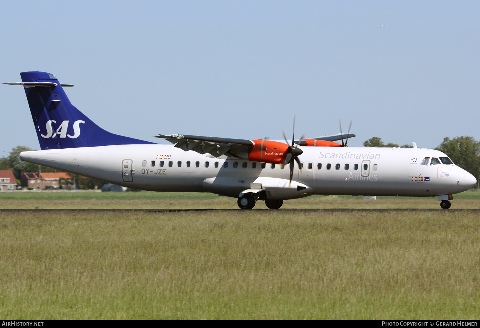 Aircraft Photo of OY-JZE | ATR ATR-72-600 (ATR-72-212A) | Scandinavian Airlines - SAS | AirHistory.net #226796
