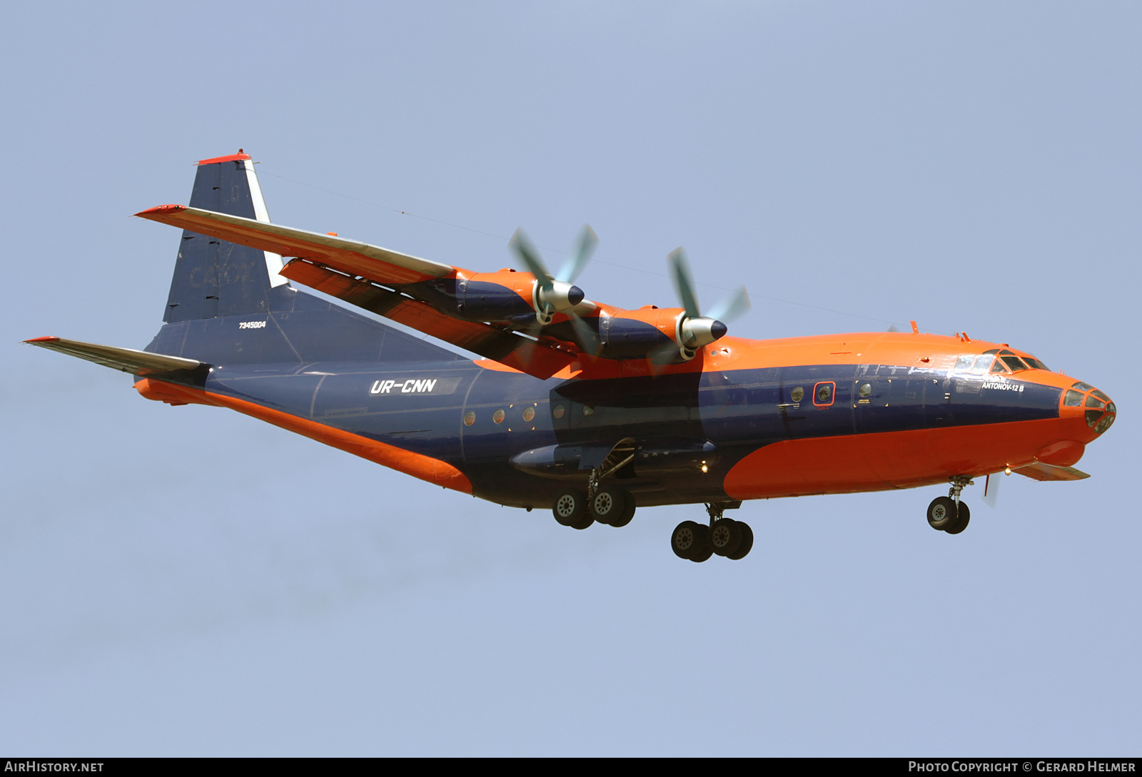 Aircraft Photo of UR-CNN | Antonov An-12B | Cavok Air | AirHistory.net #226802