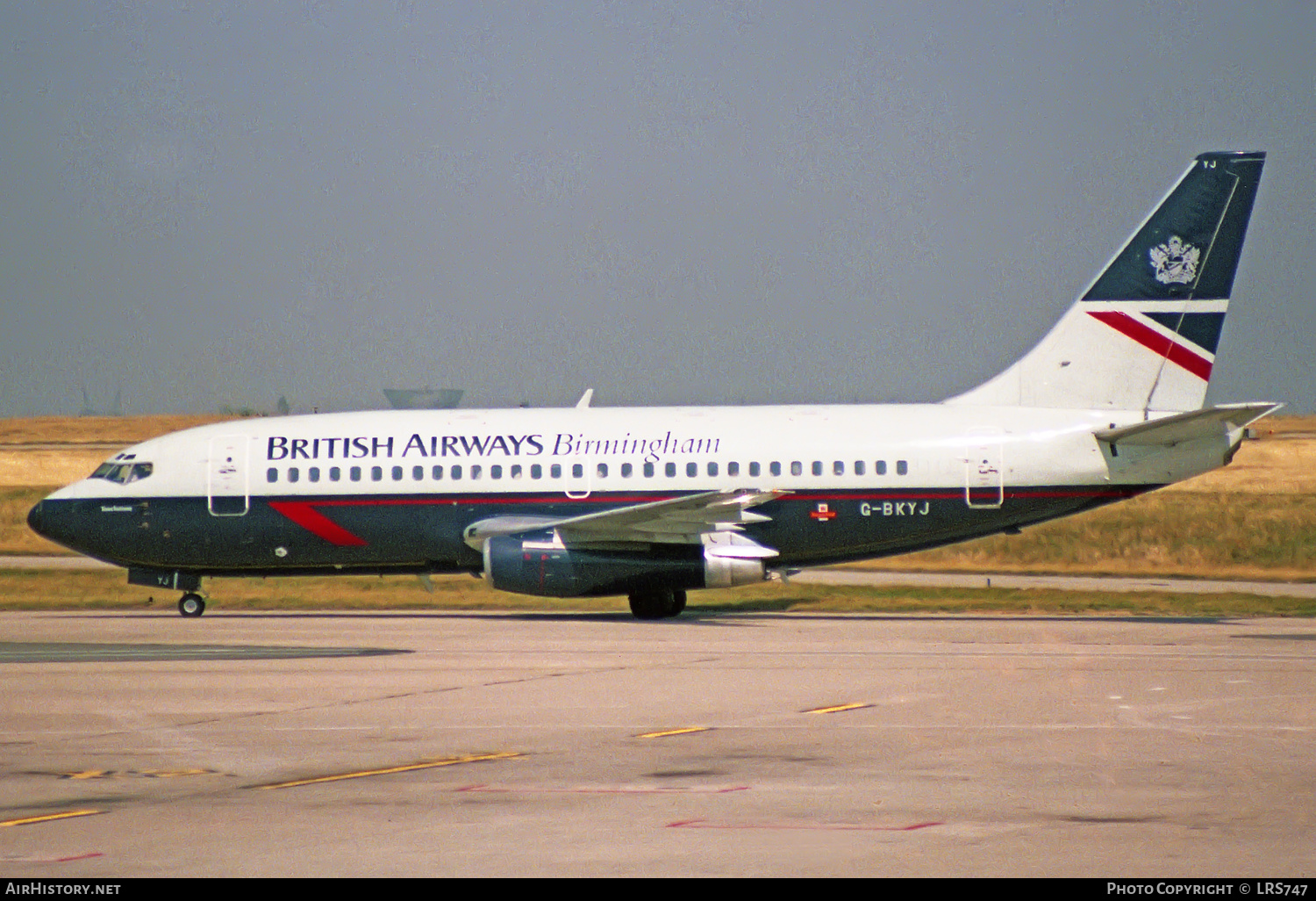 Aircraft Photo of G-BKYJ | Boeing 737-236/Adv | British Airways Birmingham | AirHistory.net #226805