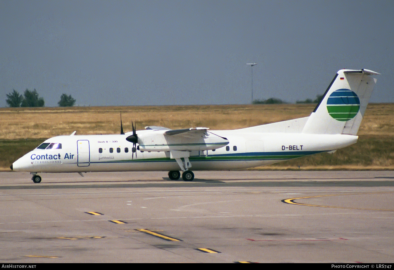 Aircraft Photo of D-BELT | De Havilland Canada DHC-8-311 Dash 8 | Contactair Flugdienst | AirHistory.net #226806