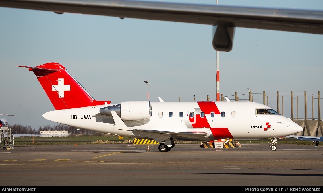 Aircraft Photo of HB-JWA | Bombardier Challenger 650 (CL-600-2B16) | AirHistory.net #226819