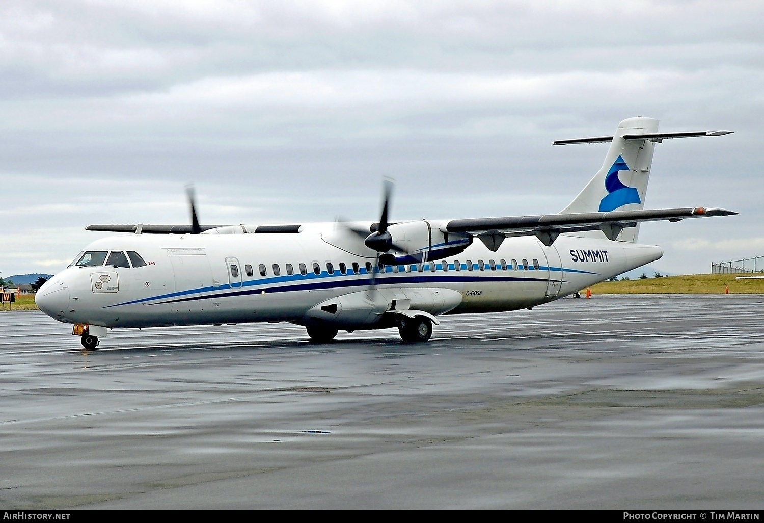 Aircraft Photo of C-GOSA | ATR ATR-72-202 | Summit Air | AirHistory.net #226827