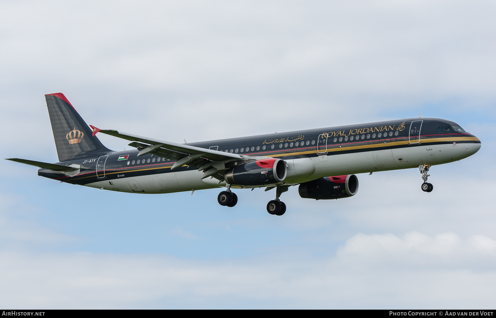 Aircraft Photo of JY-AYV | Airbus A321-231 | Royal Jordanian Airlines | AirHistory.net #226839