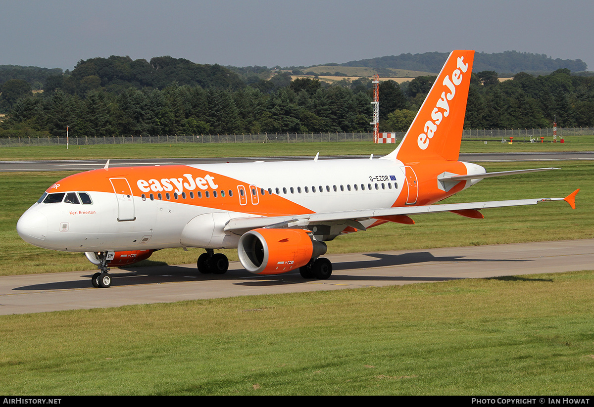 Aircraft Photo of G-EZDR | Airbus A319-111 | EasyJet | AirHistory.net #226841